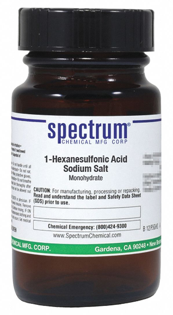 1-Hexanesulfonic Acid Sodium Salt, Monohy