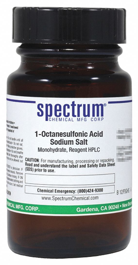 1-Octanesulfonic Acid Sodium Salt, Monohy