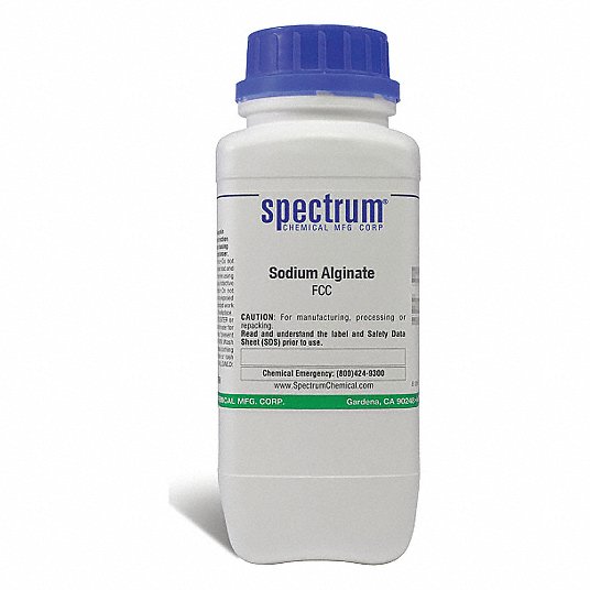 Spectrum SO106-500GM Sodm Alginate, FCC, 500g