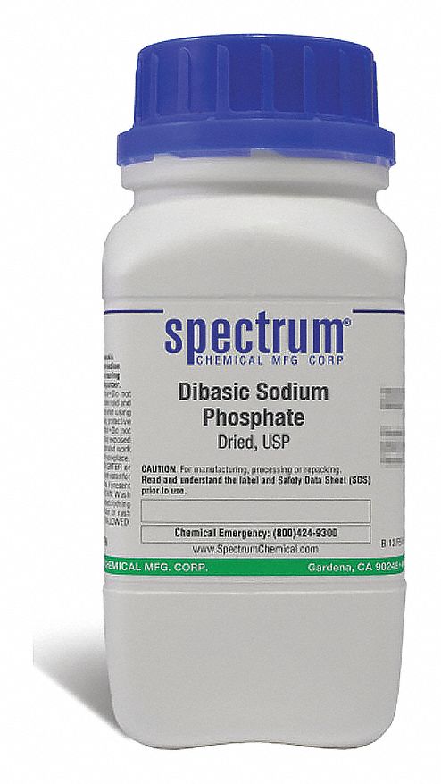 Dibsc Sodm Phspht, Dried, USP, 500g, Plas