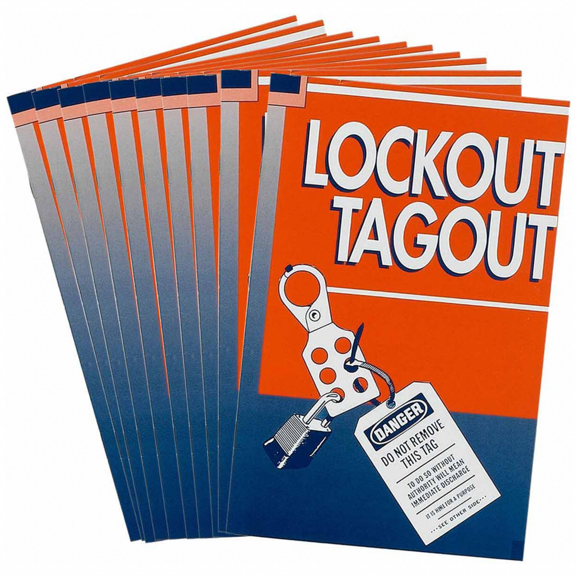 LOCKOUT/TAGOUT HANDBOOK, LOCKOUT TAGOUT HANDBOOK, 10 USERS SUPPORTED, ENGLISH, 10 PK