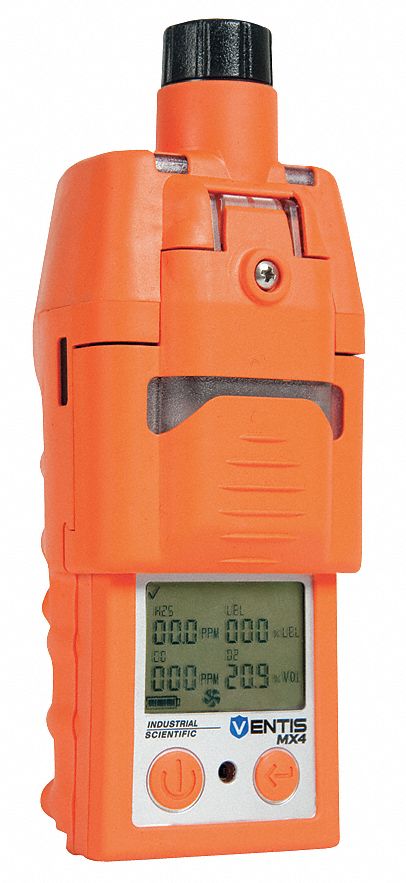 Multi-Gas Detector: IP66/IP67, INDUSTRIAL SCIENTIFIC Ventis MX4, Lithium Ion