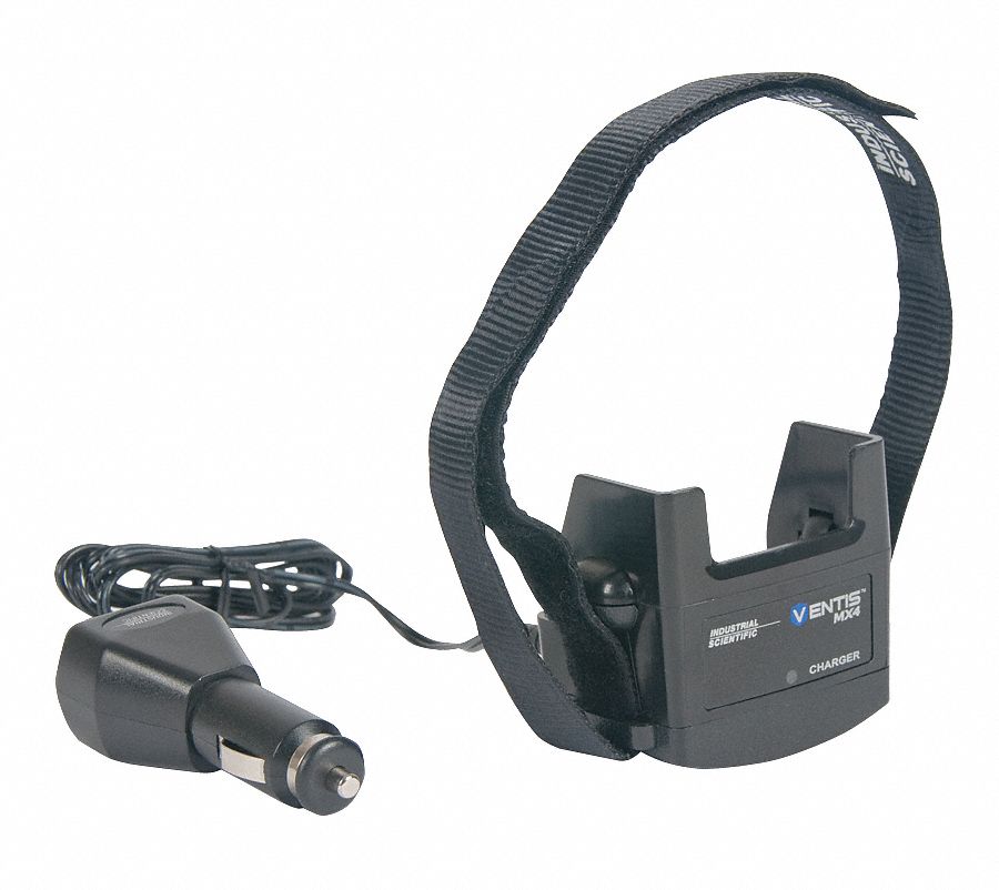 INDUSTRIAL SCIENTIFIC Vehicle Battery Charger, 12V DC Input Voltage