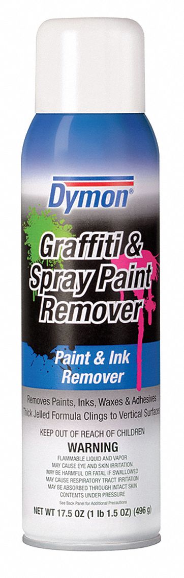 Graffiti and Spray Paint Remover: Aerosol Spray Can, 17.5 oz, Liquid
