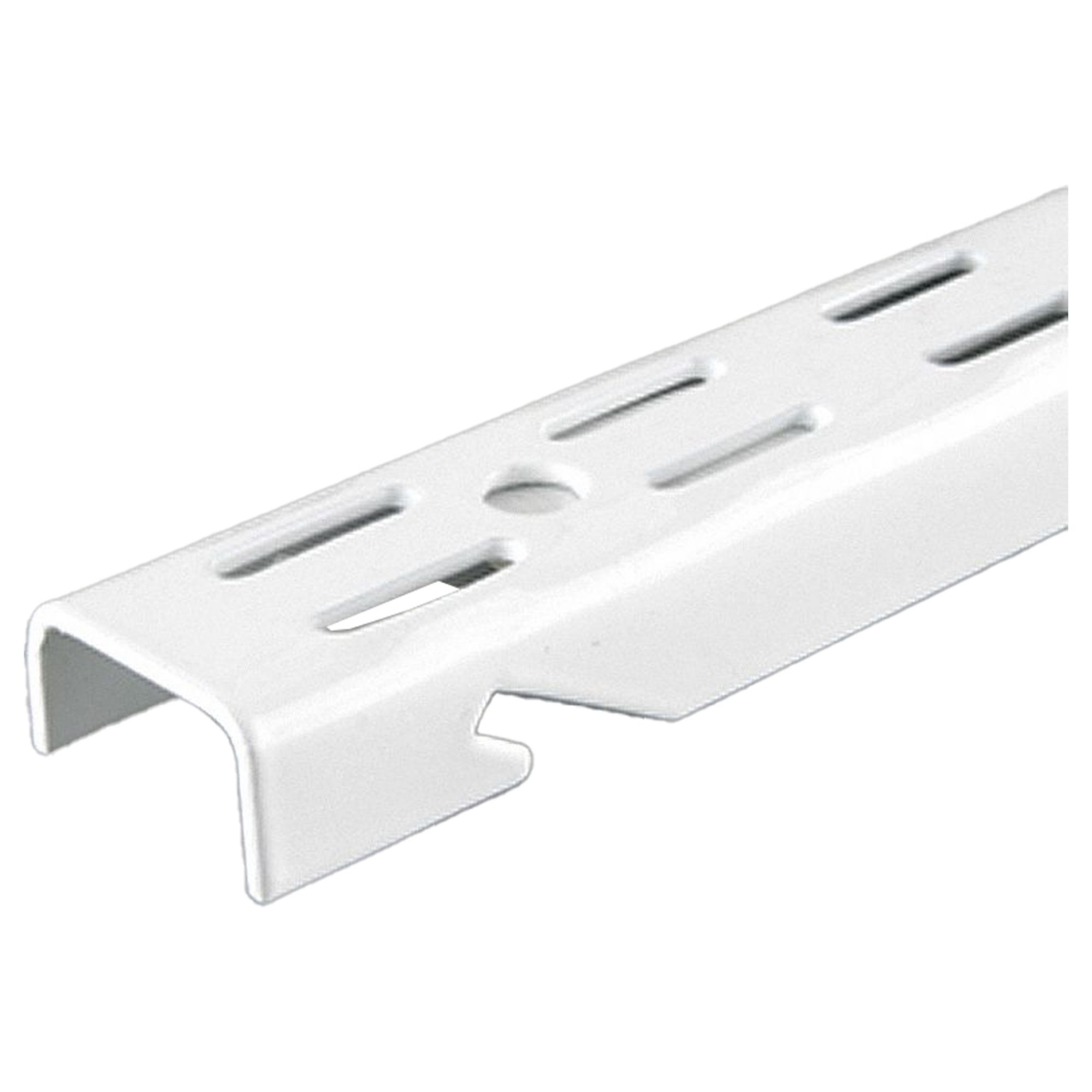 48 IN White Dual Slot Standard