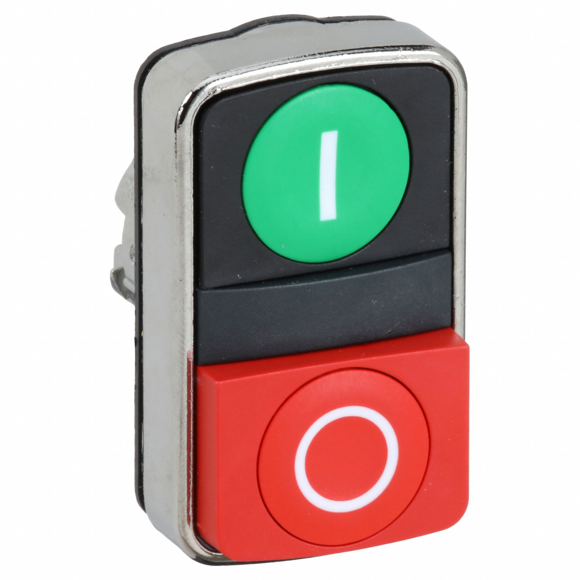 Multihead Operator: Non-Illuminated, 2 Button, Flush Profile, 22 mm Mounting Size