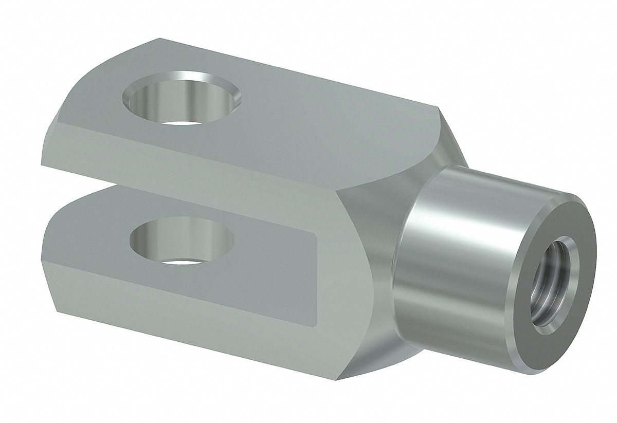 BANSBACH EASYLIFT Zinc Plated Steel Clevis Clip with Bolt; For Use With