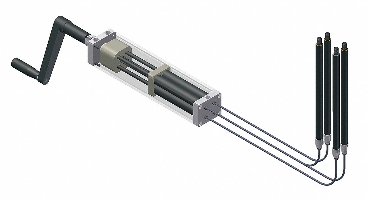 BANSBACH EASYLIFT, 220 Lb. Per Cylinder, Hydraulic Lift Kit 6UDX7