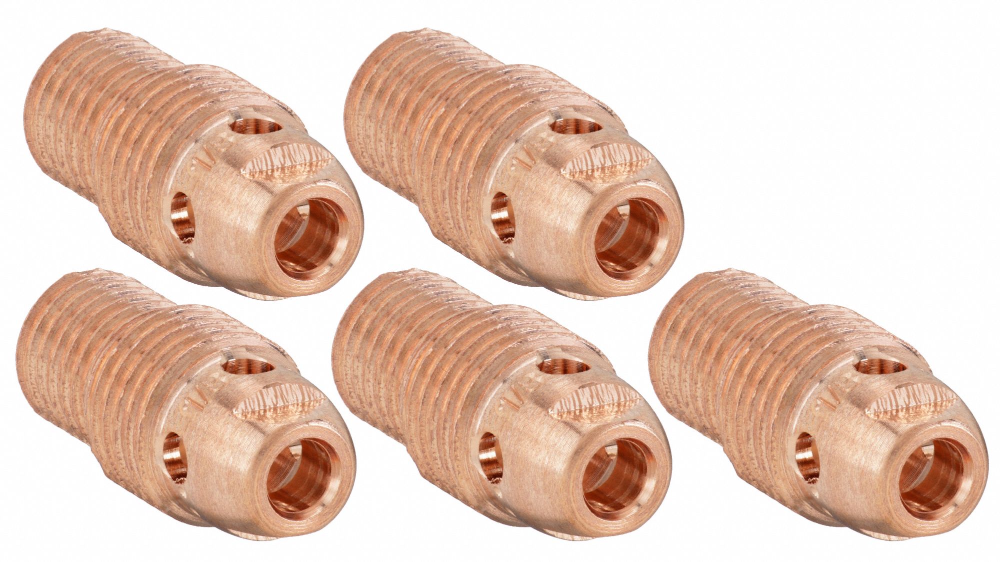 COLLET BODY, FOR ⅛ IN MAX ELECTRODE DIAMETER, 13N29, 5 PACK