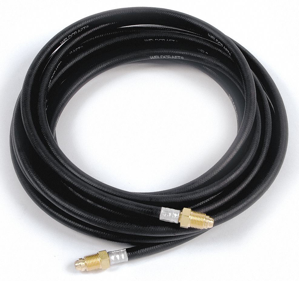 MILLER ELECTRIC WELDCRAFT Linde Rubber Gas Hose Ext 6UGU640V77LR Grainger