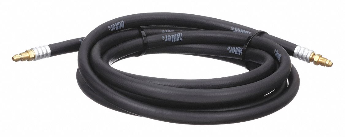 Power Cable: 12 1/2 ft, 1-Piece, Rubber, 57Y01R