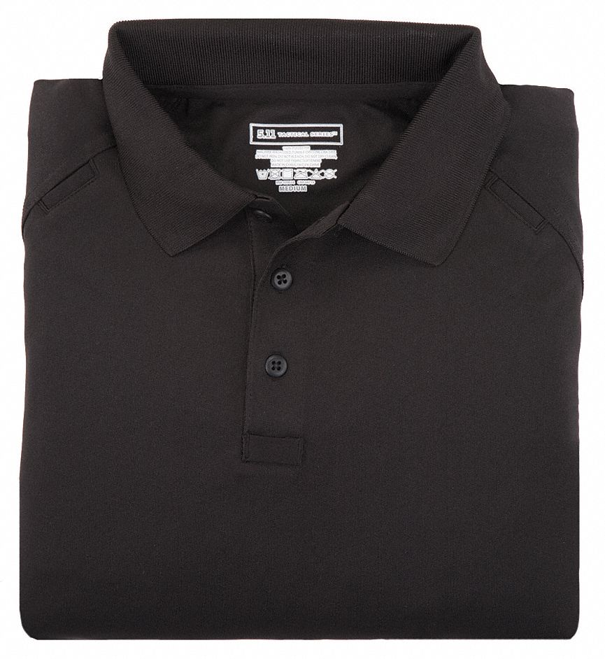 PERFORMANCE POLO,BLACK,XL SIZE