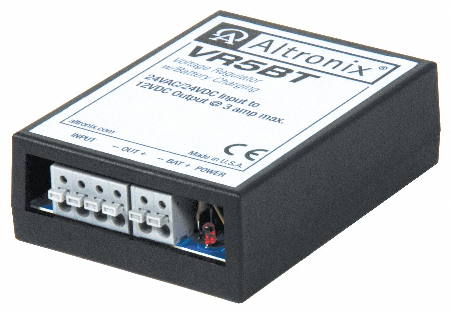 ALTRONIX, 24V AC/DC, Voltage Regulator 6UKP6VR5BT Grainger