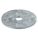 FENDER WASHER, FOR SCREW SIZE 5/16 IN, STEEL, GRADE 2, ZINC PLATED, 0.344 IN ID