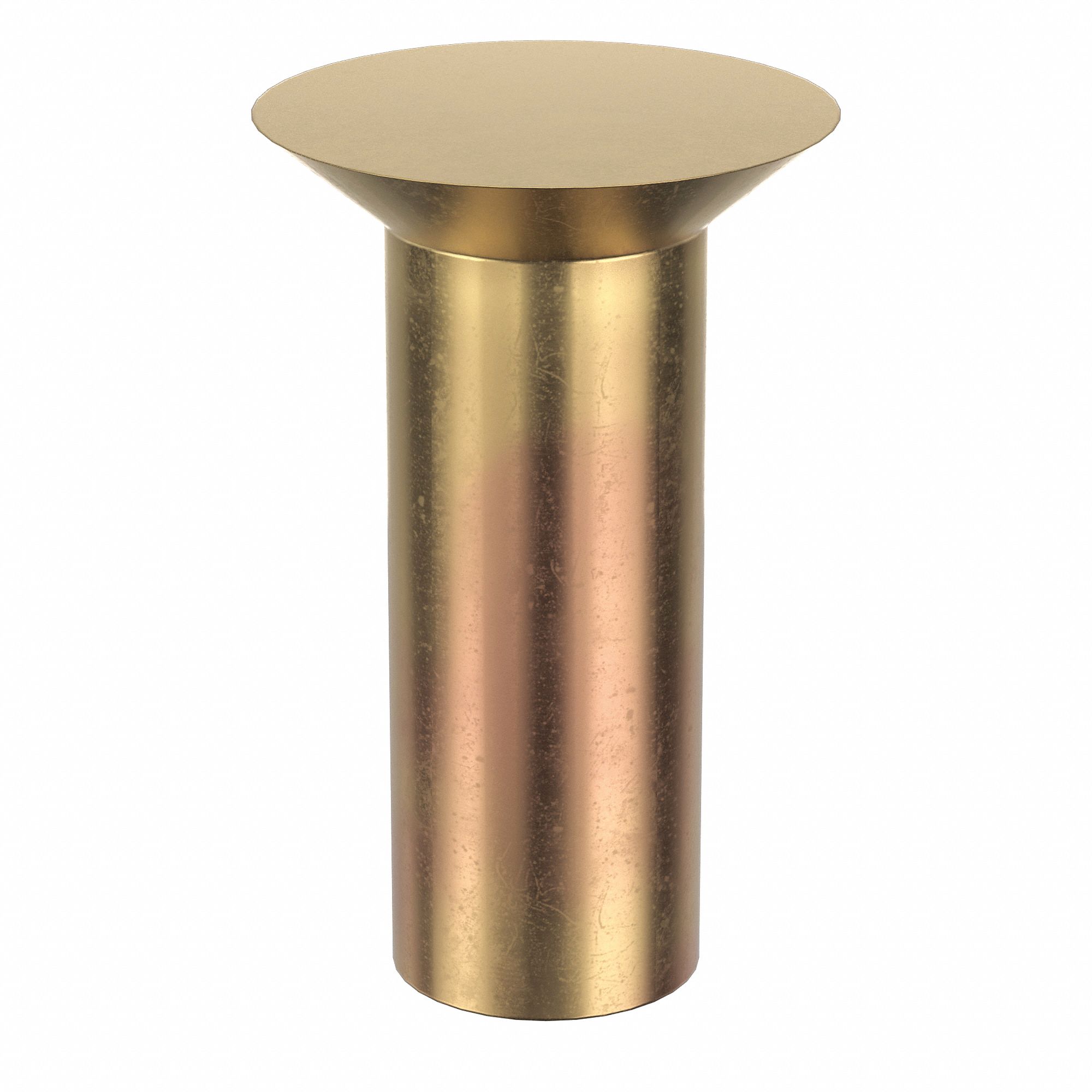 Solid Rivet, 5/16 in L, Countersunk, PK250: Inch, Countersunk, 0.126 in Shank Dia, Aluminum, 250 PK
