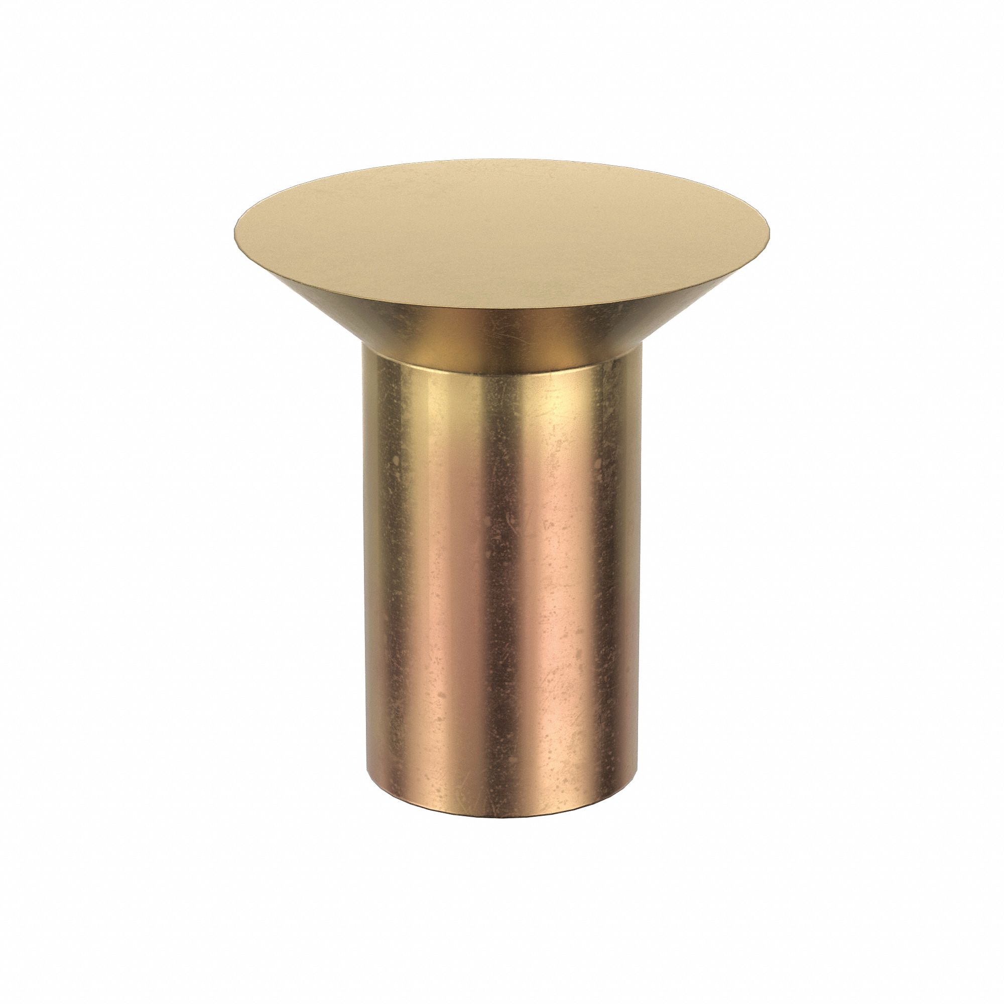 Solid Rivet, 5/16 in L, Countersunk, PK100: Inch, Countersunk, 0.188 in Shank Dia, Aluminum, 100 PK