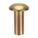 SOLID RIVET, INCH, UNIVERSAL, 0.095 IN SHANK DIA, 19/64 IN OVERALL L, ALUMINUM, 2117-T4, 250 PK