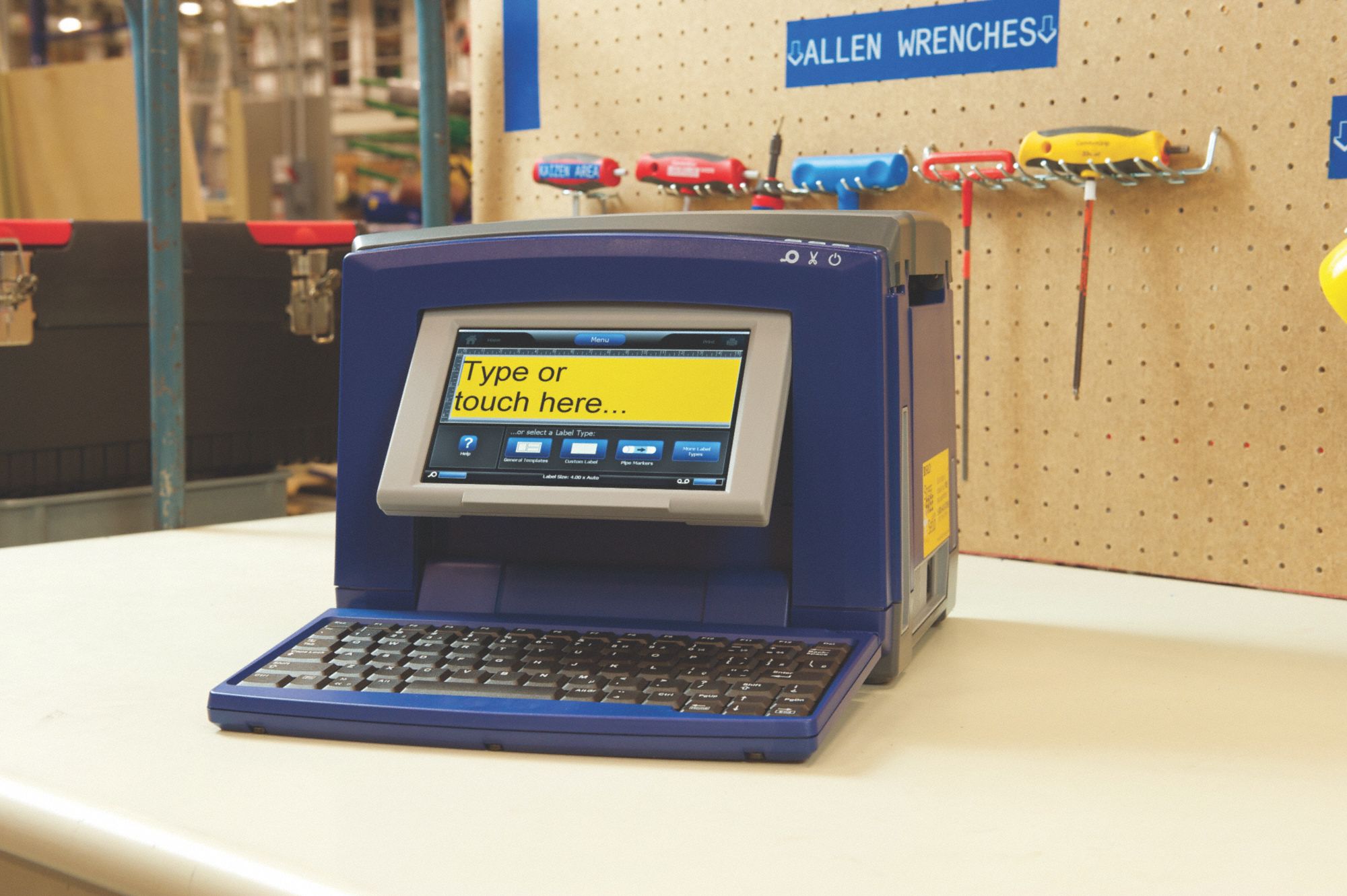 BRADY Sign and Label Maker 6UNJ8BBP31360BMWL Grainger