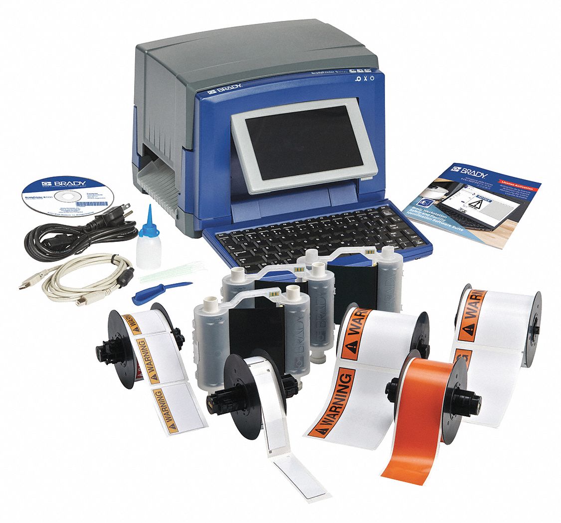 S3100 PRINTER KIT, BBP31 SERIES, 300 DPI, 4 1/4 IN MAX TAPE WIDTH, 4-350 FONT RANGE, 15.6 LBS