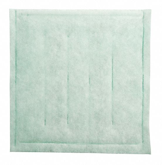 BINKS Air Filter Pad 20x20x1 Nominal Filter Size, Polyester, 20 PK