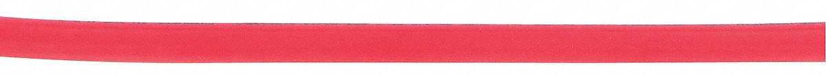 Tubing: Type B, Red, 1/2 in OD, 100 ft Lg