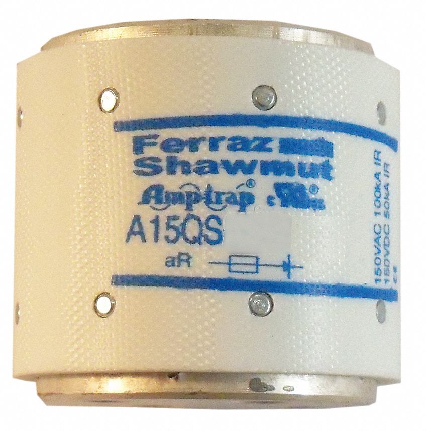 Semiconductor Fuse: A15QS Series, Fast-Acting, 2 kA, 150 V AC, 150 V DC DC Volt Rating