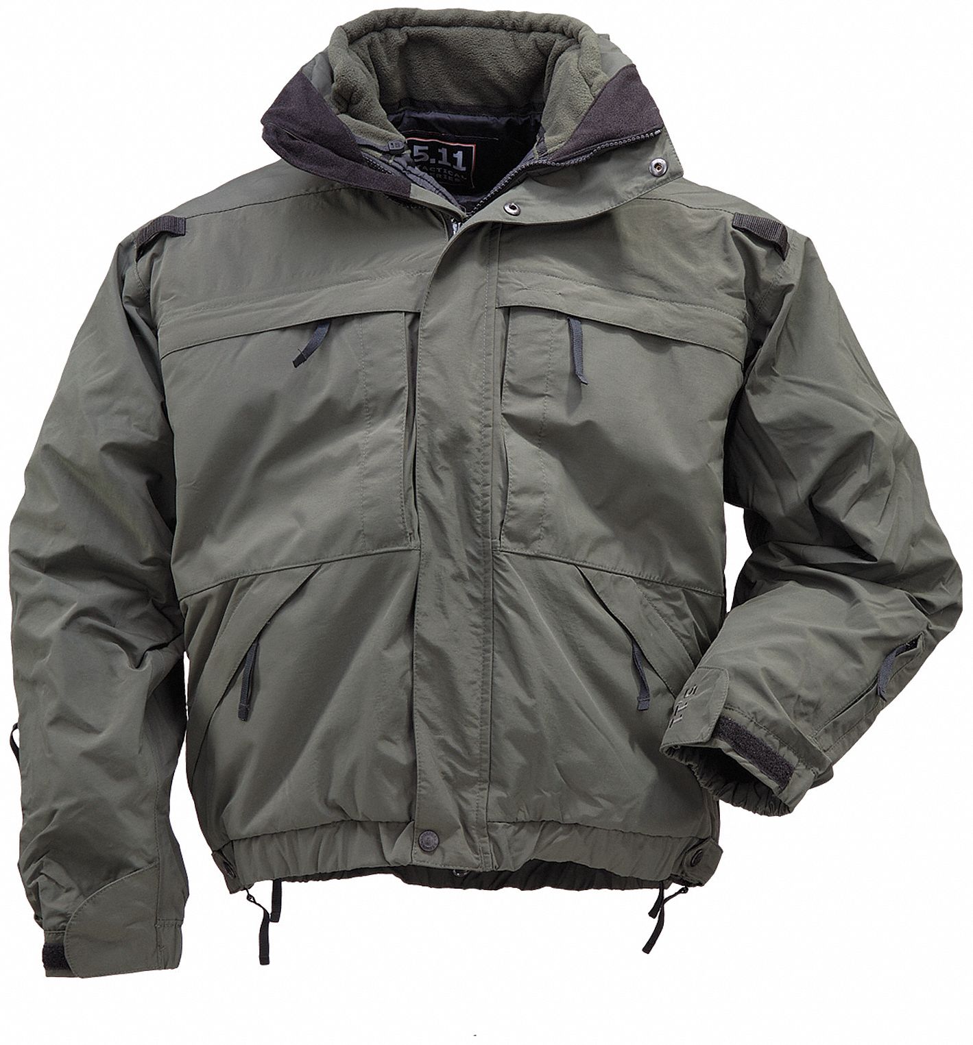 5 in 1 Jacket, M Fits Chest Size 38 in to 40 in, Forest Green Color ...