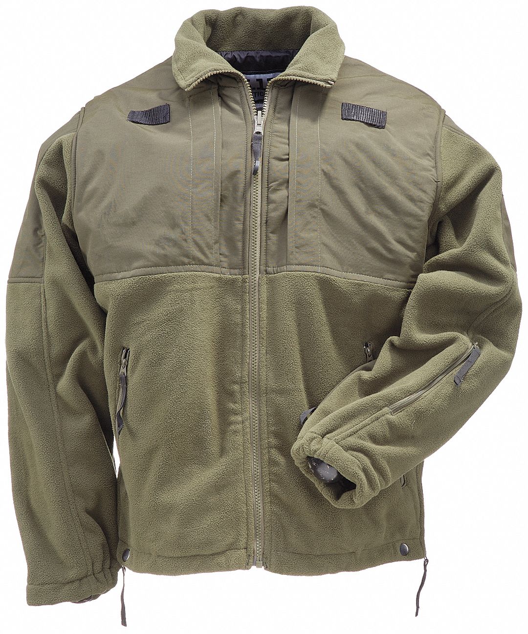 5.11 TACTICAL Tactical Fleece Jacket, 4XL Fits Chest Size 58 in to 60 ...