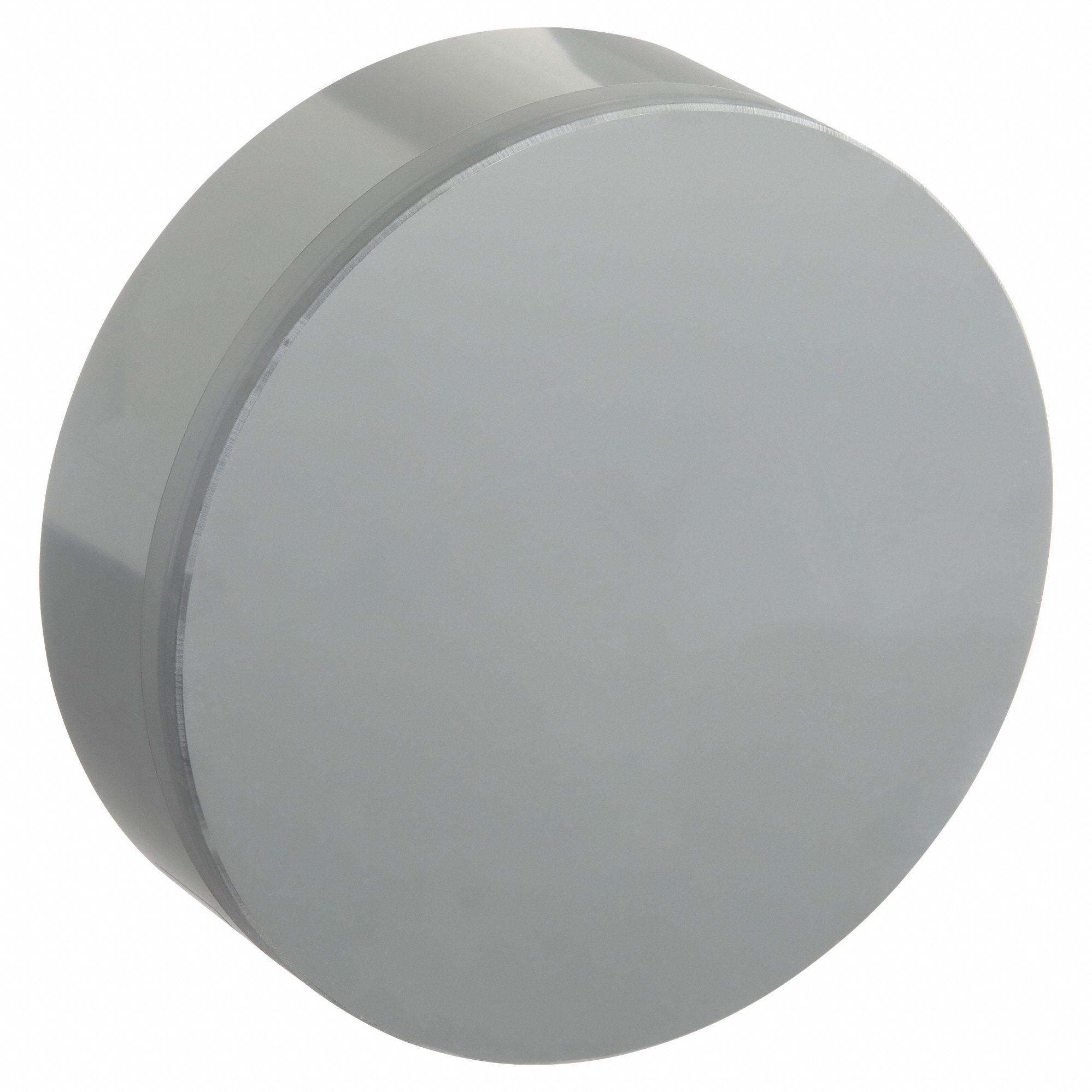 End Cap: PVC, For 6 in Duct Dia, 2 3/4 in Overall Lg, 6 5/8 in Inlet Dia, 0.1875 in Material Thick