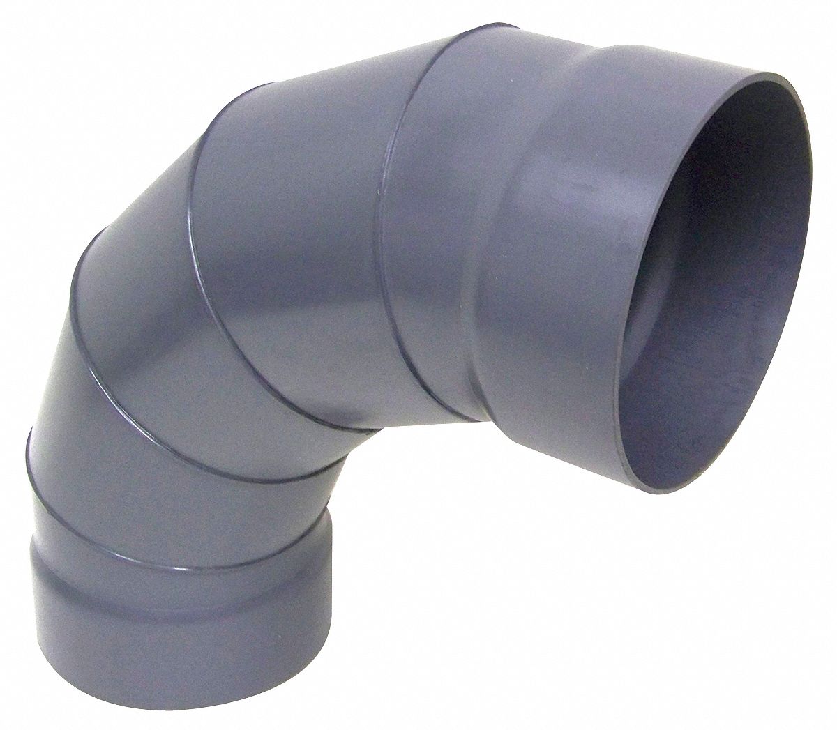 PVC, For 6 In Duct Dia, 90 Degree Elbow - 6UXR3|PVCEC06 - Grainger