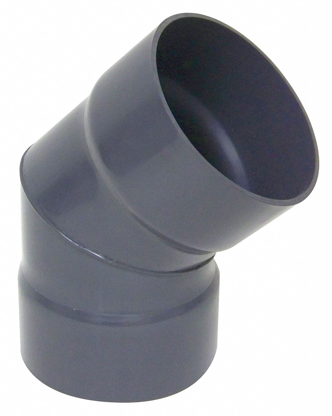 PLASTIC SUPPLY PVCED12 45 Degree Elbow,12" Duct Size