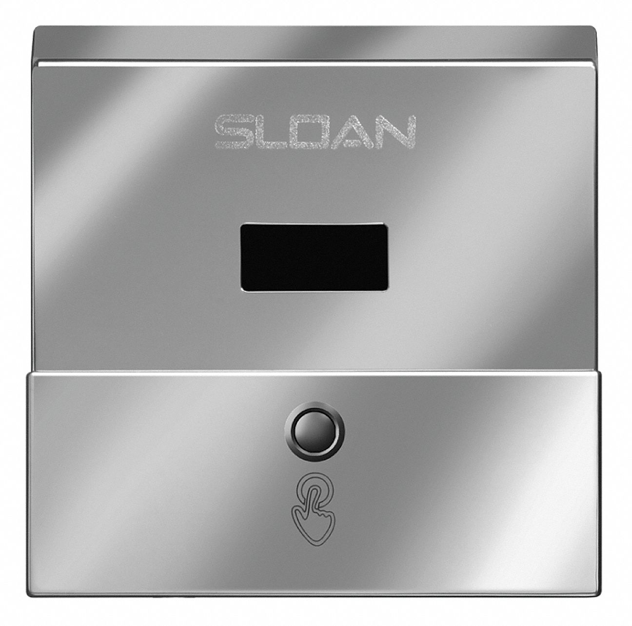 COVER PLATE: FITS SLOAN BRAND, FOR ROYAL, BRASS, ROYAL EXPOSED ELECTRONIC CLOSET VALVES