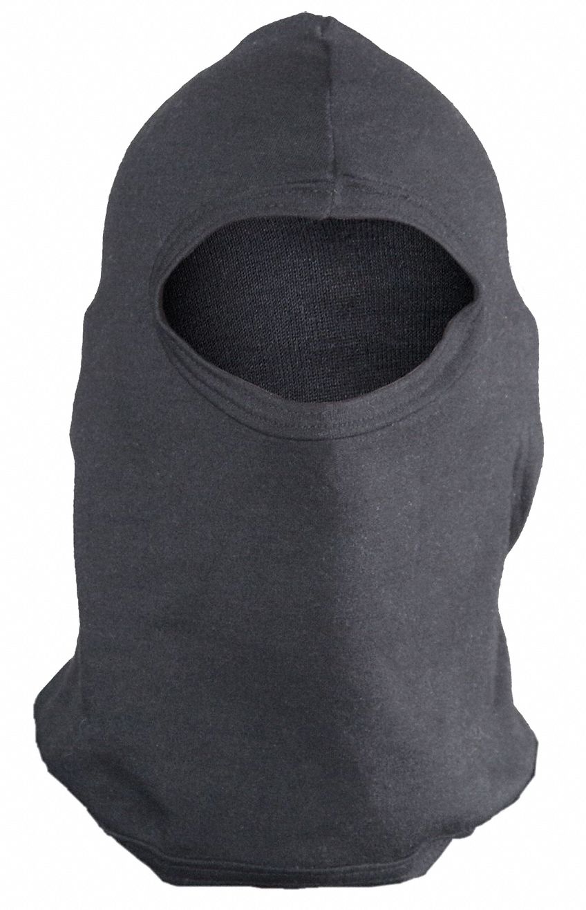 DAMASCUS Flame Resistant Hood, Universal Size, Over The Head, Black