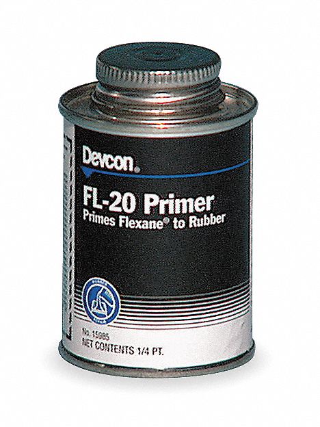 PRIMER, FLEXANE FL-20, 4 FL OZ, CAN, ORANGE, URETHANE