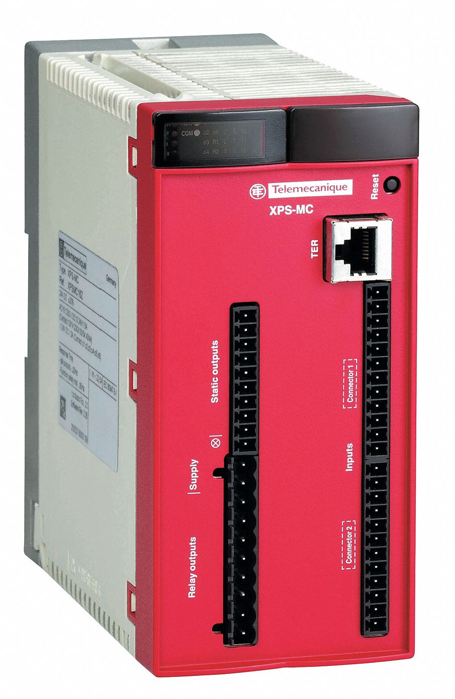 Safety Controller: 24 V DC Rating, 16 Inputs, 4NO, DIN Rail