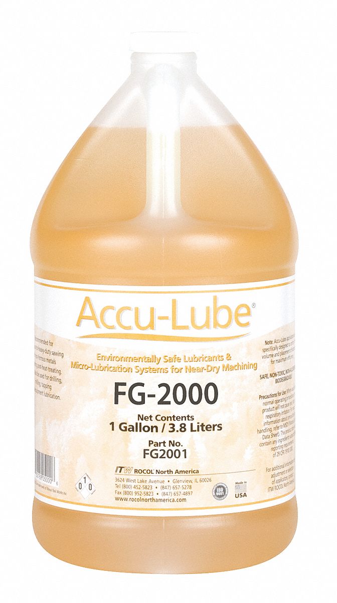 Cutting Oil: 1 gal Container Size, Bottle, Gold