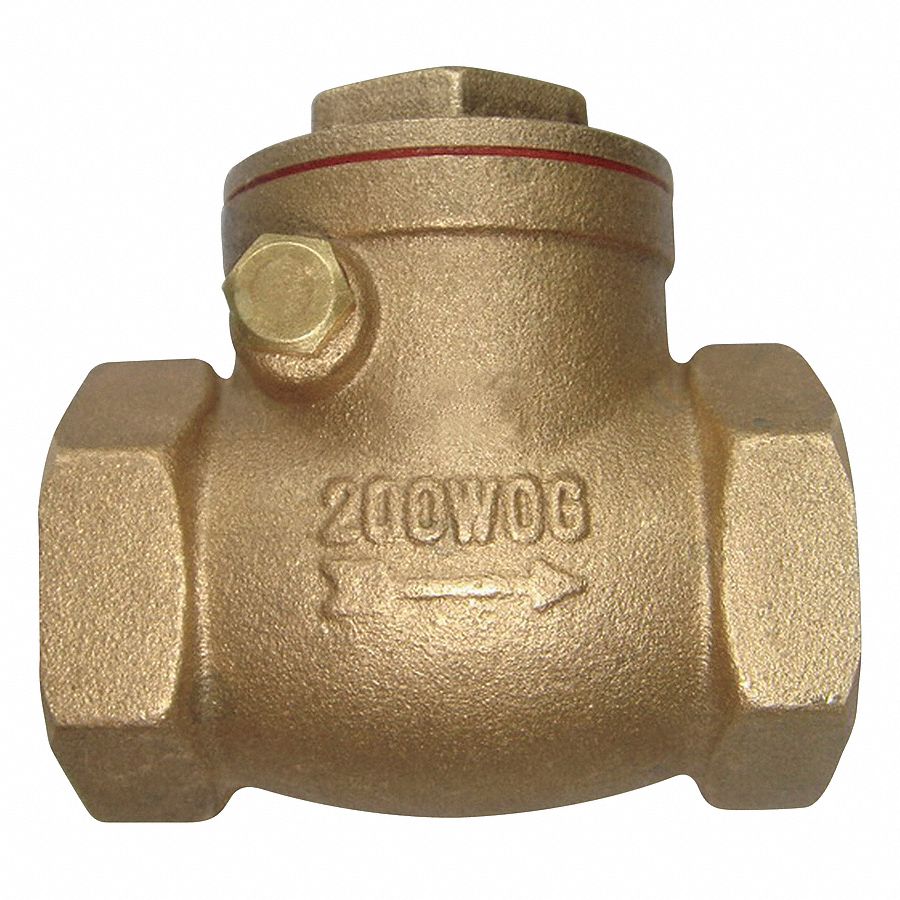 GRAINGER APPROVED Check Valve, 1/2