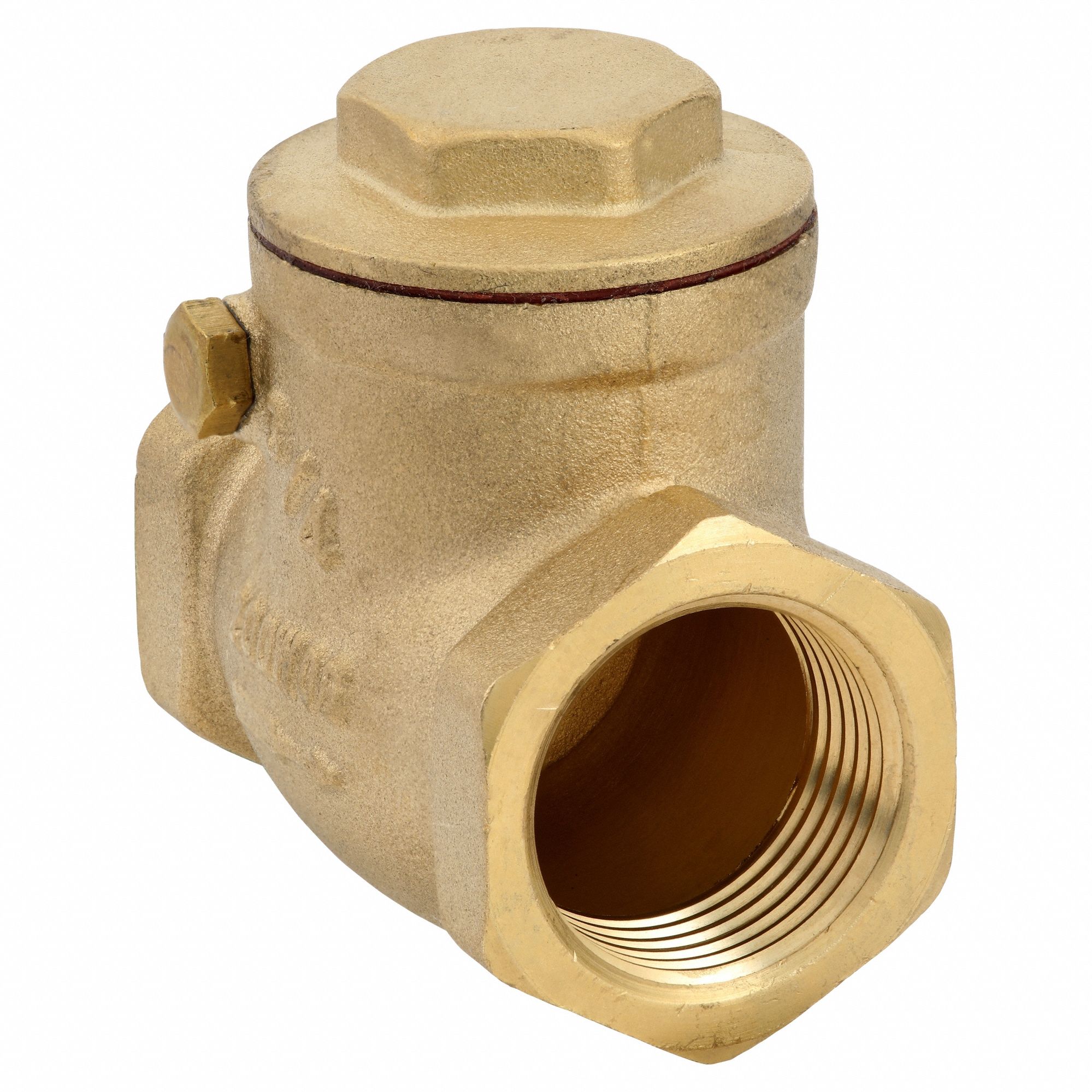 SWING CHECK VALVE,3/4 IN,FNPT,BRASS