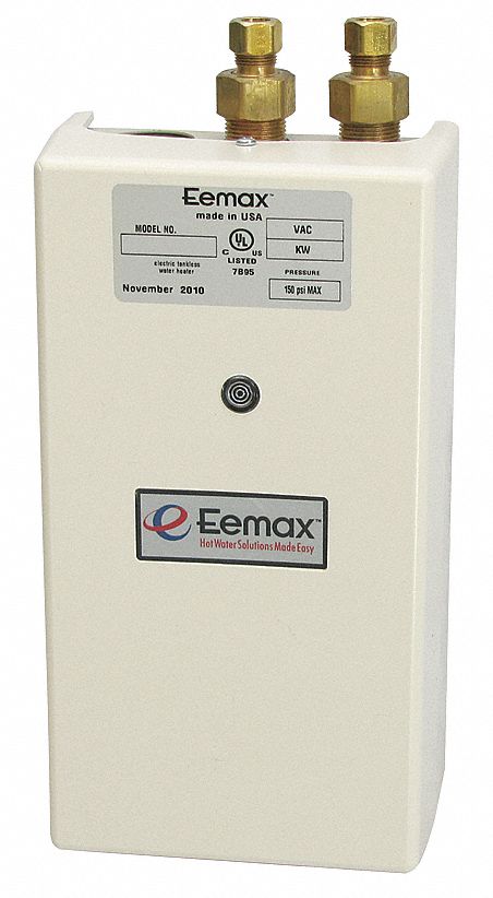 120V Undersink Electric Tankless Water Heater, 1800 Watts, 15 Amps - Water  Heaters