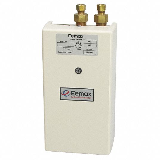 EEMAX 277V Undersink Electric Tankless Water Heater, 4100 Watts, 15