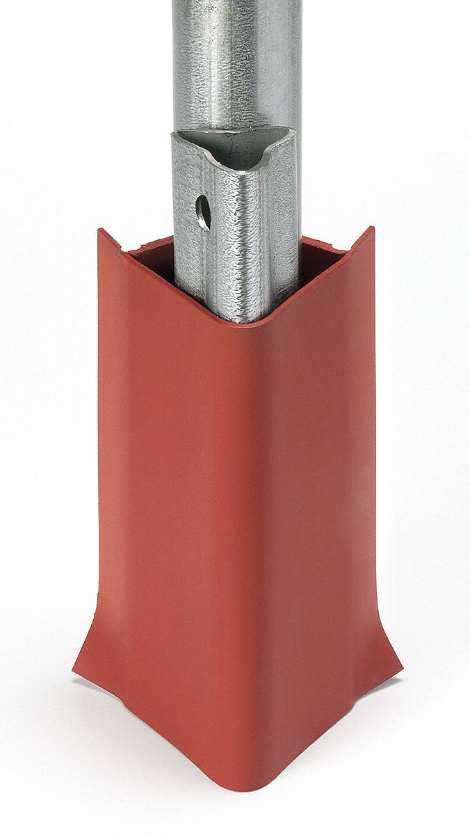 TAPCO Anchor for Round Post, Sign Post Anchor For Ground Type Concrete