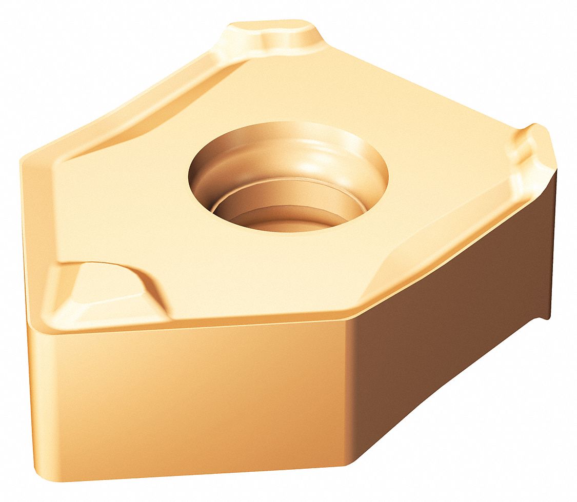 SANDVIK COROMANT Milling Insert, Finishing, Square, 345: 345N-1305E-PW8 1030