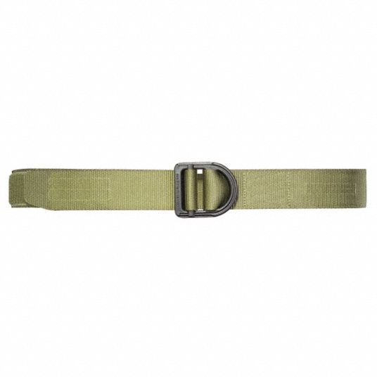 Operator Belt, Nylon, TDU Green, Size: 32 to 34 in - Grainger