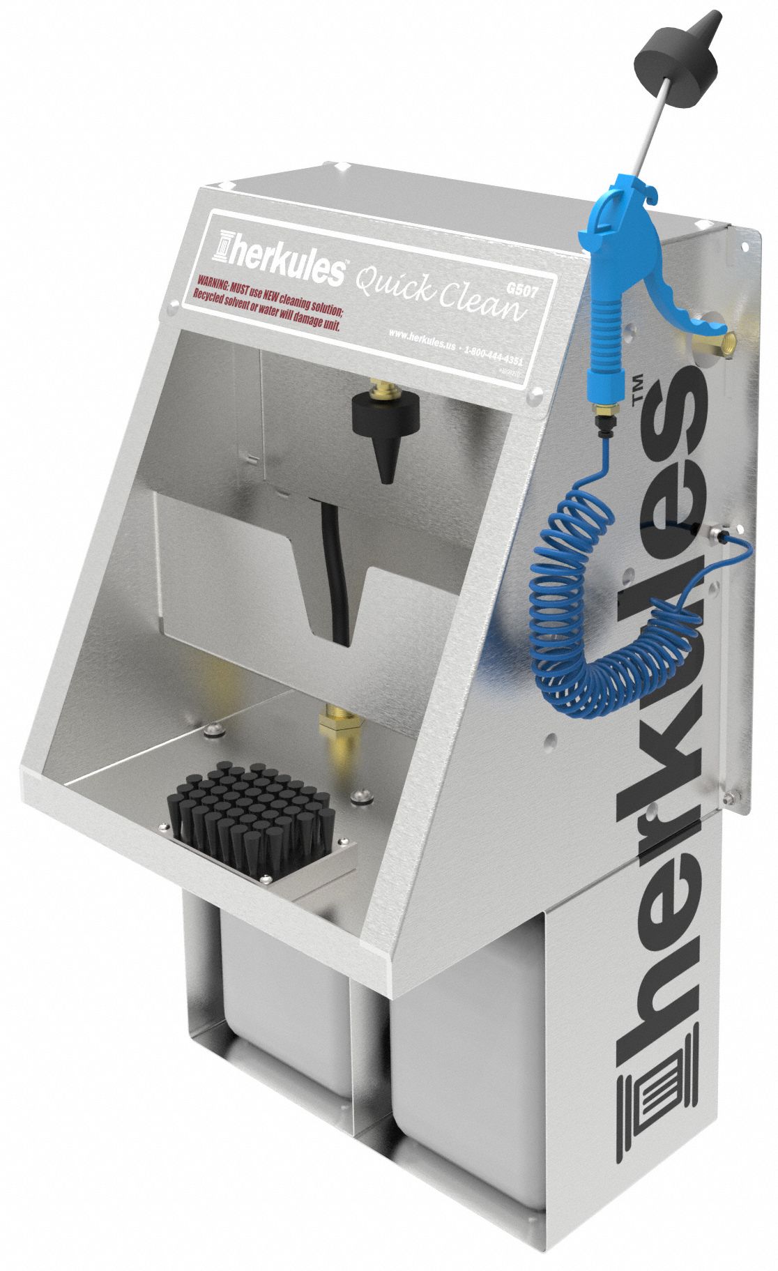 HERKULES Manual Paint Gun Washer, 1 gal/5 gal. 6VKP2G507 Grainger