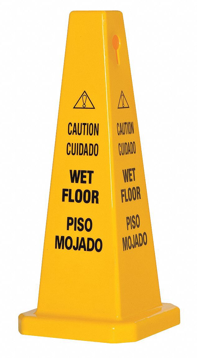 26I MULTILINGUAL CAUTION WET FLOOR