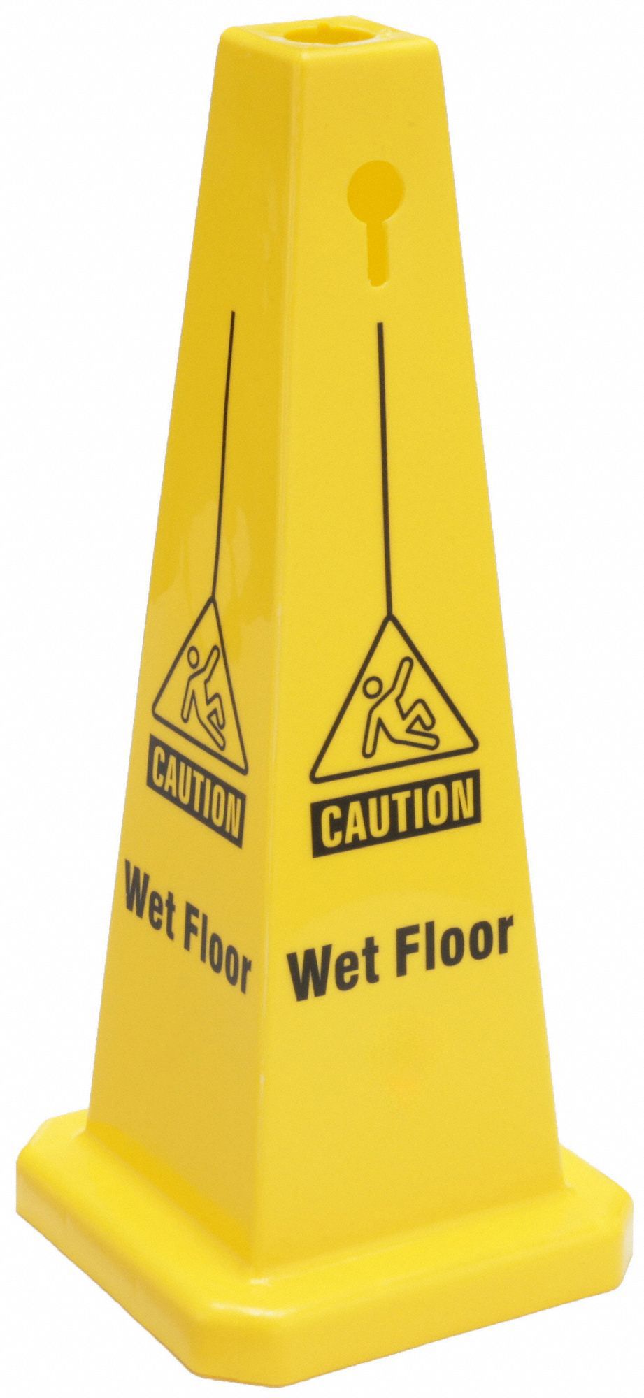 26IN CAUTION WET FLOOR YELLOW