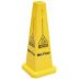 Caution Wet Floor Safety Cone Signs