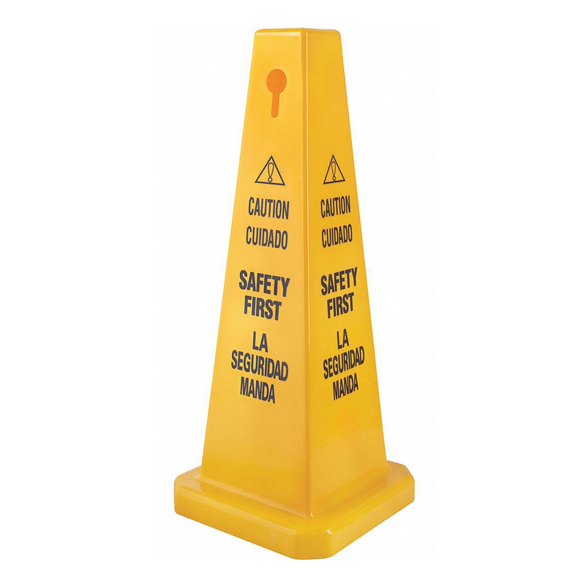 26IN CAUTION SAFETY FIRST YELLOW