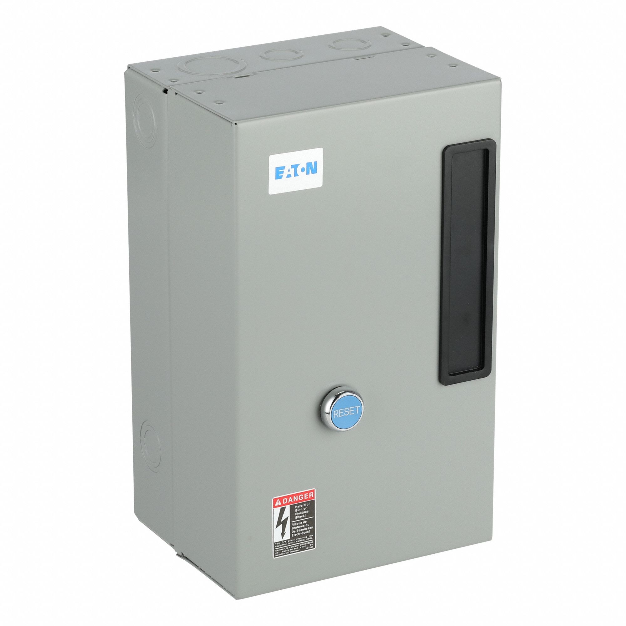 NEMA Magnetic Motor Starter: Non-Reversing, 3 Poles, NEMA Size 0, 18 A, 120V AC Coil