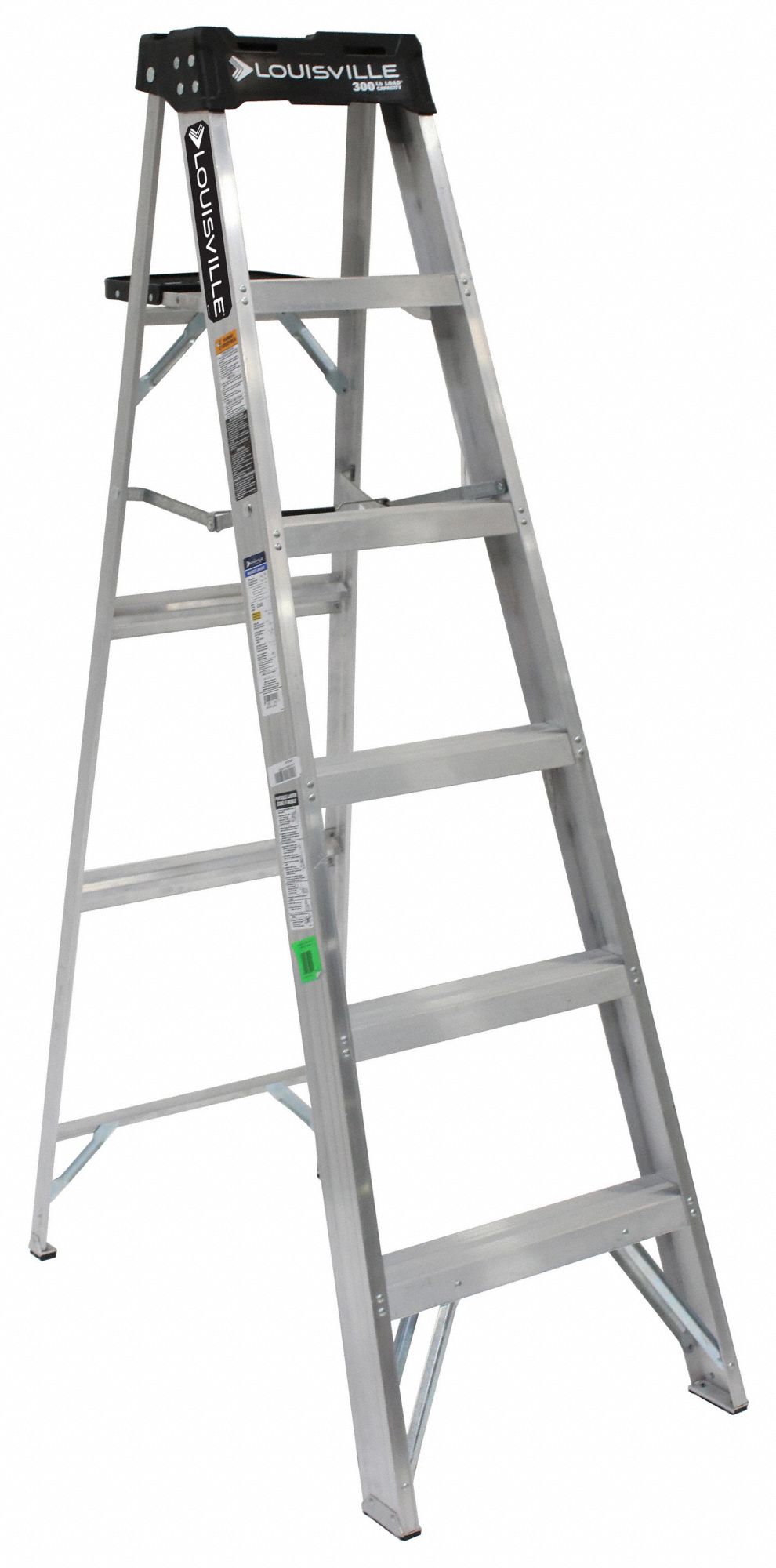 LOUISVILLE Escalera de Tijera Aluminio Capacidad de 300 lb. 6 pies